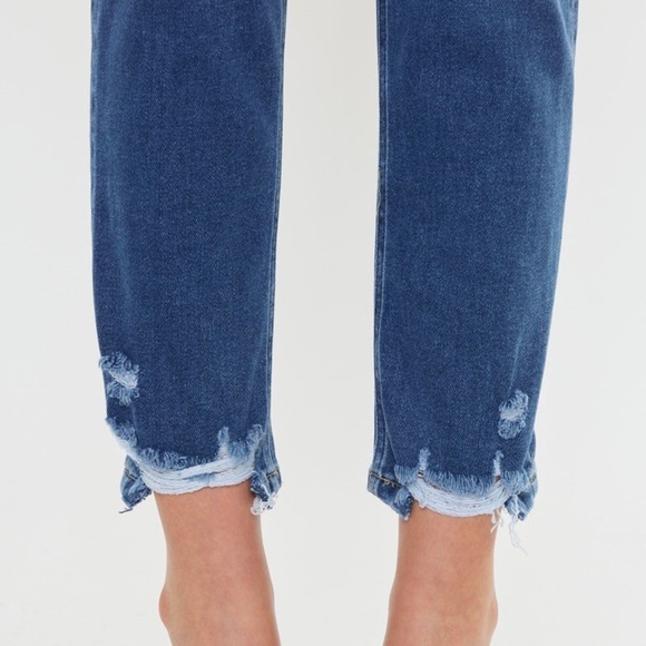 KanCan Cadence Ultra‎ High Rise Slim Straight Jeans, Medium Wash - Picture 10 of 10